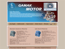Tablet Screenshot of gamakmotor.com